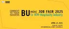 BU Mini Job Fair 2025 for HTM-Hospitility Industry